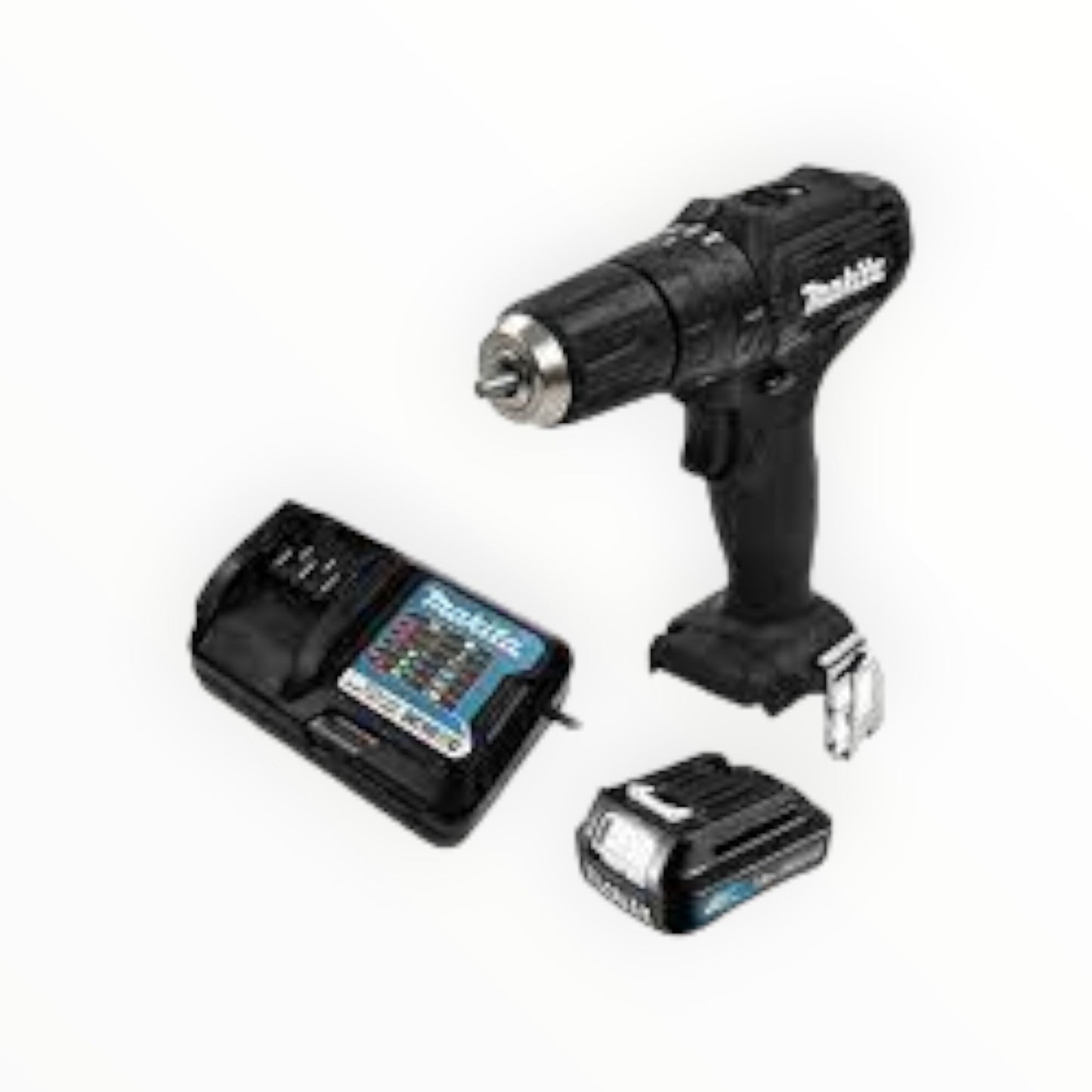 TALADRO INALAMBRICO 12V + 1 BATERIA + CARGADOR + MALETA HP333DYX3B