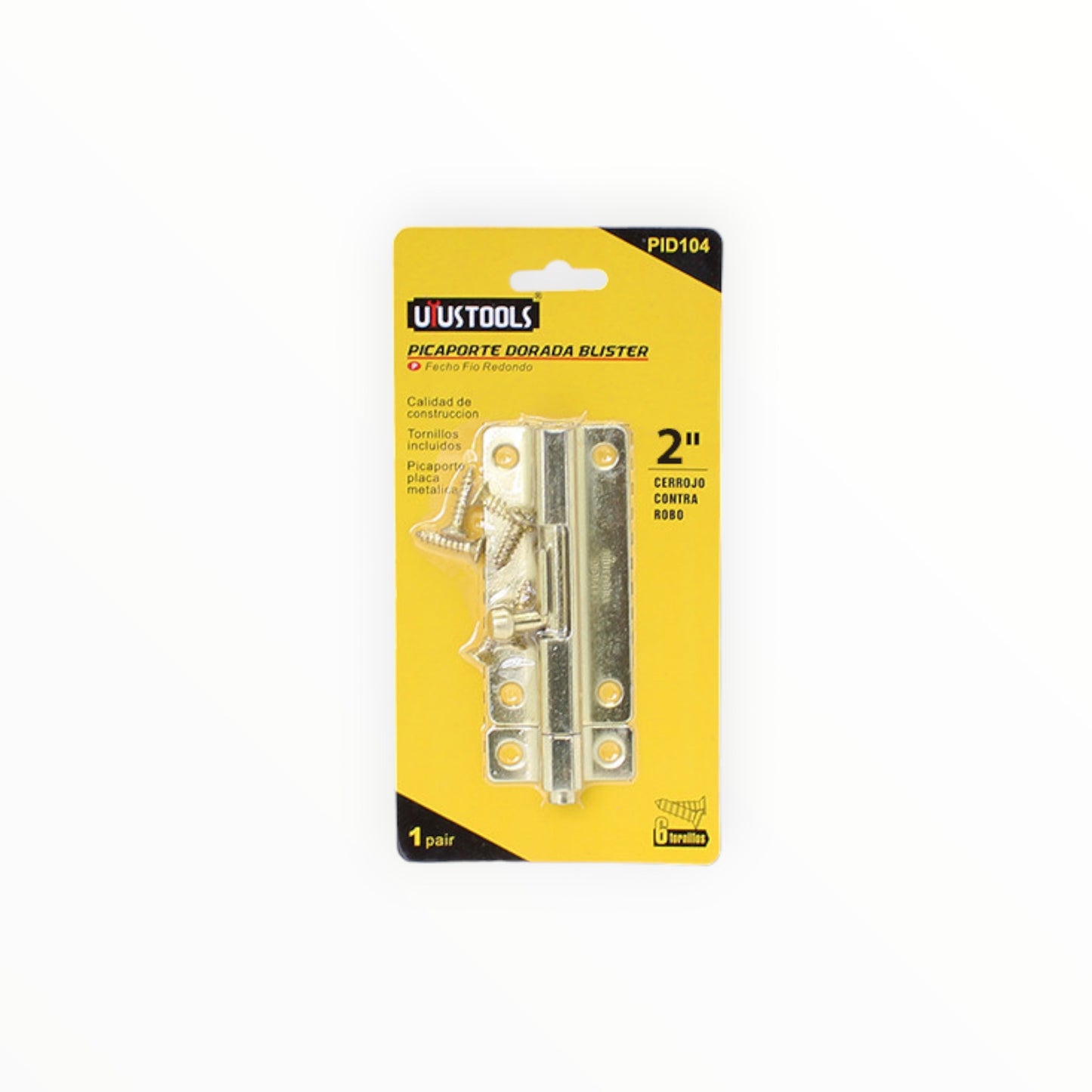 PICAPORTE DORADA 2" PID102