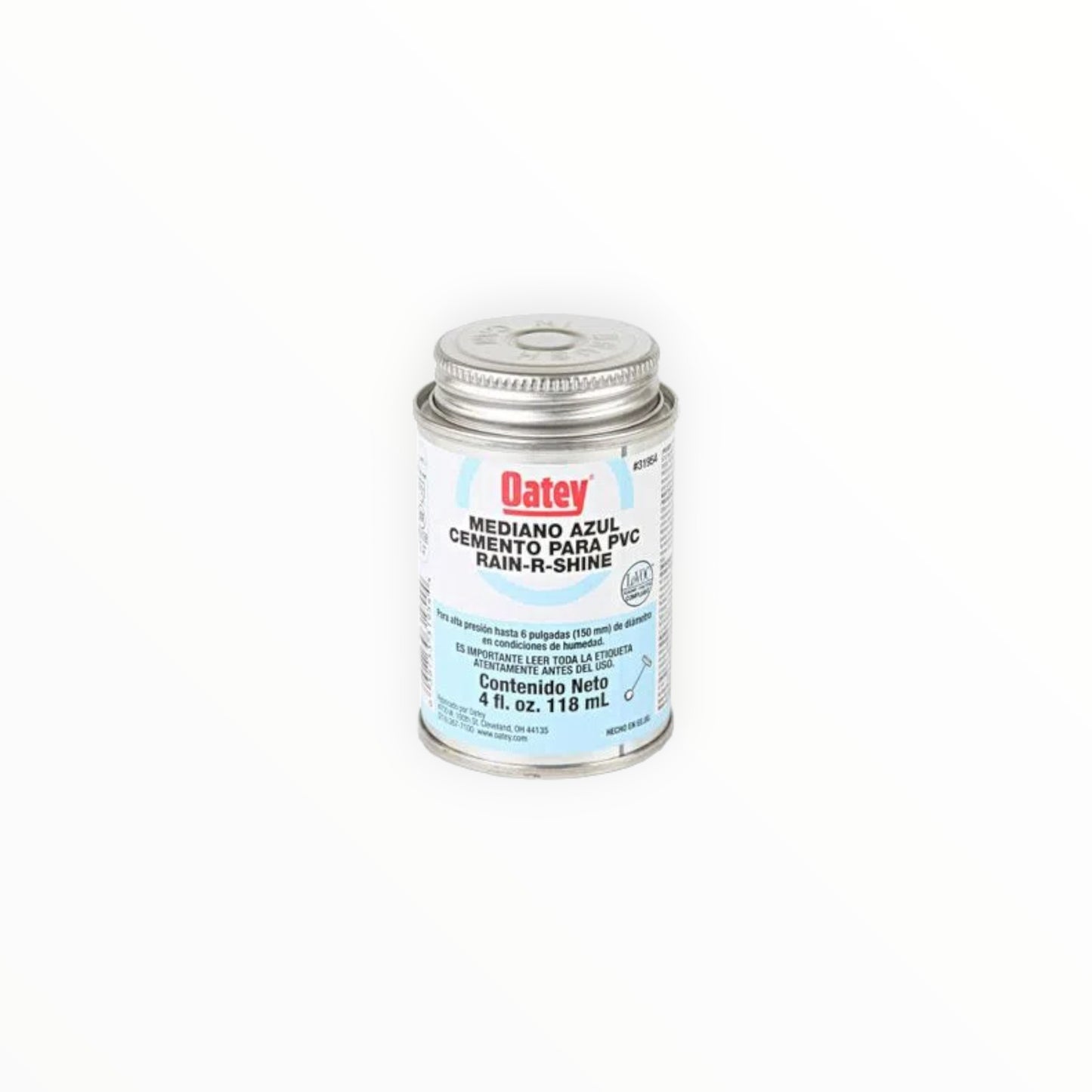 PEGAMENTO PVC CELESTE 50ML - 1/64 (PQT 12 PZA)