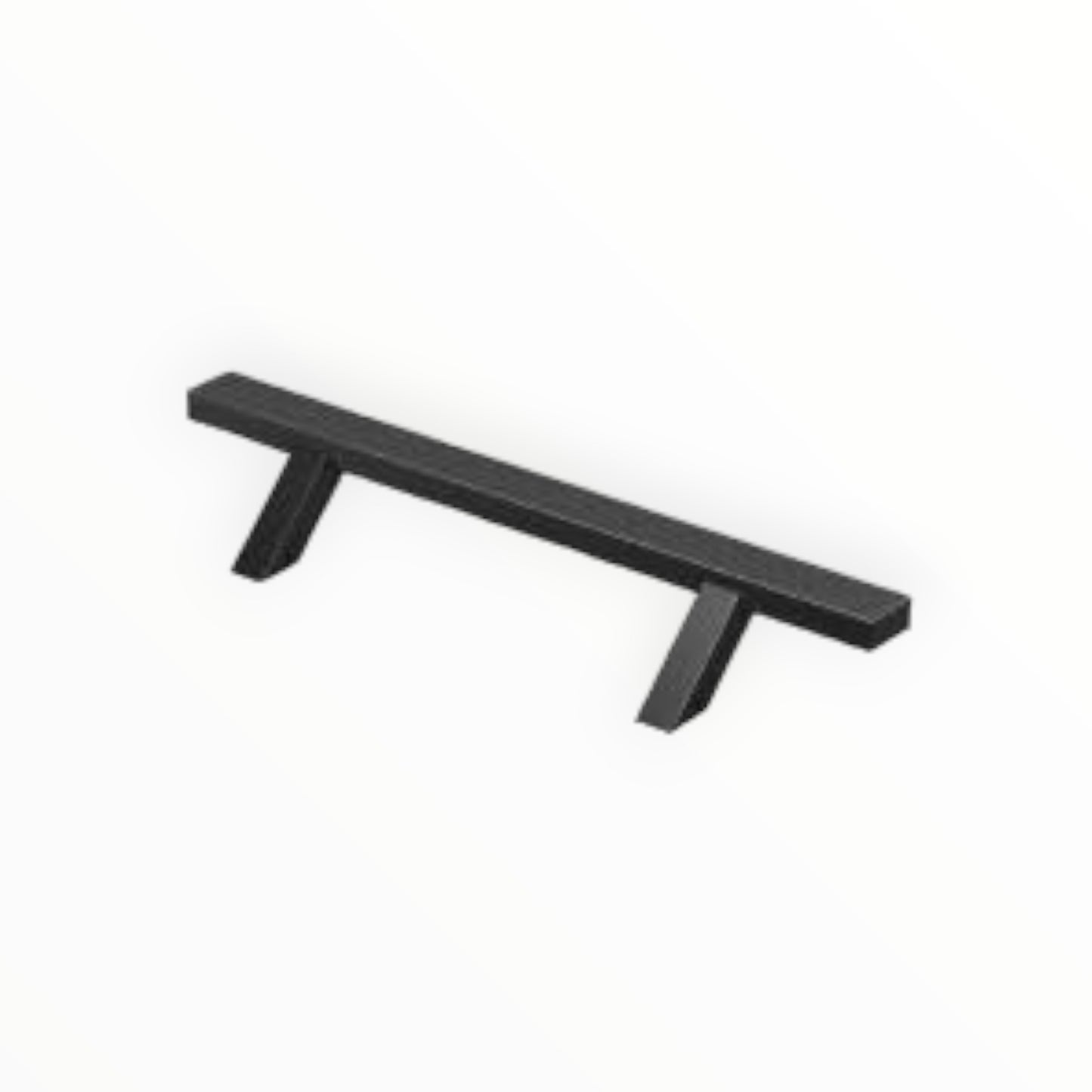 TIRADOR DALMATA 12.8CM ALUMINIO CROMO/NEGRO RA-040..