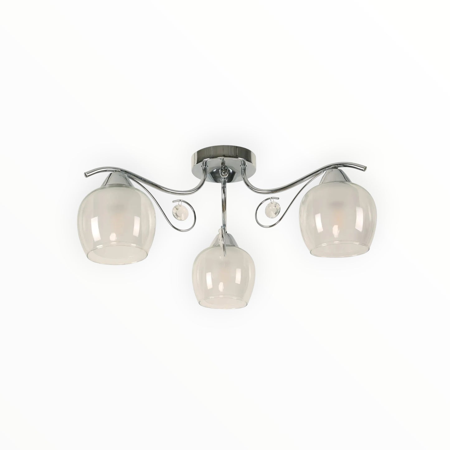 LAMPARA DE TECHO IS-7019-400 CROMADO