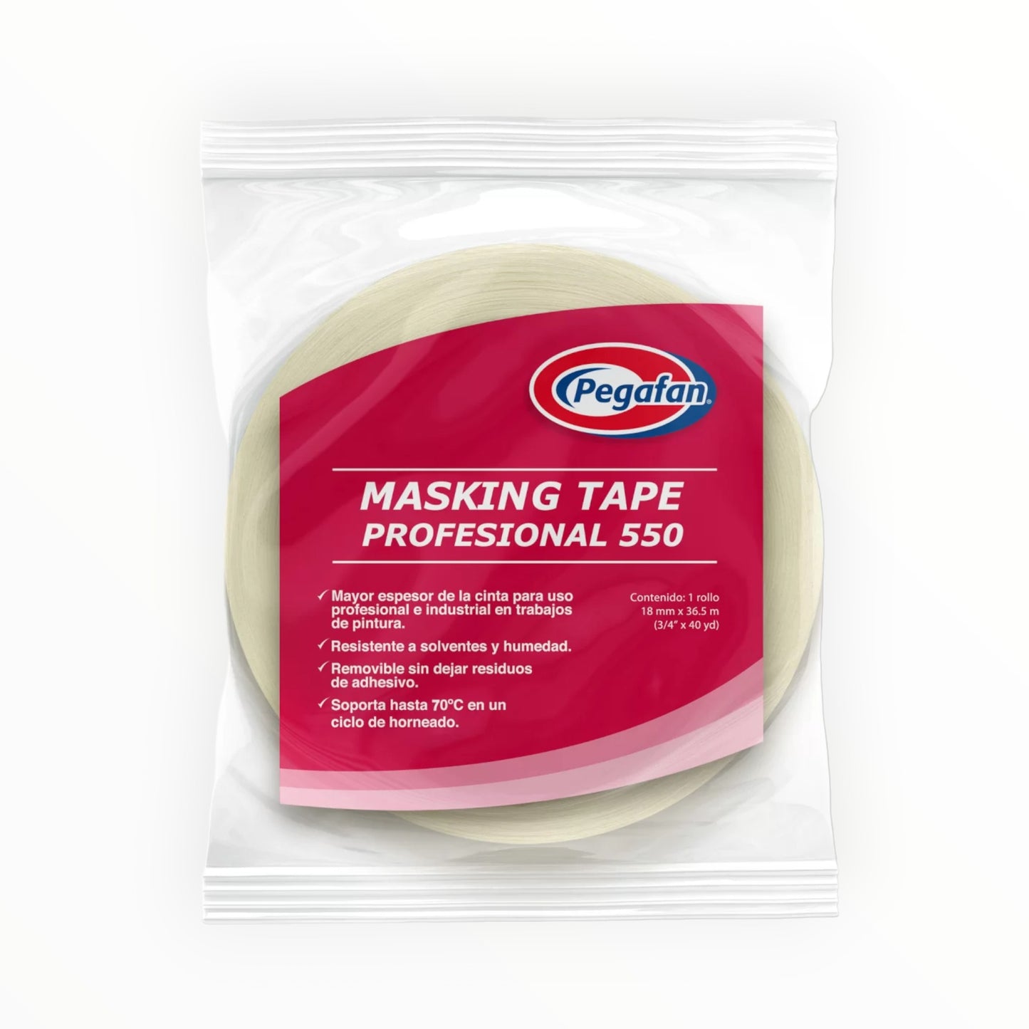 MASKING TAPE 550 1-1/2"X40YDS