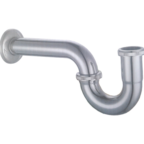 TRAMPA "P" CROMADO C/REGISTRO 1-1/4" (CAJA)