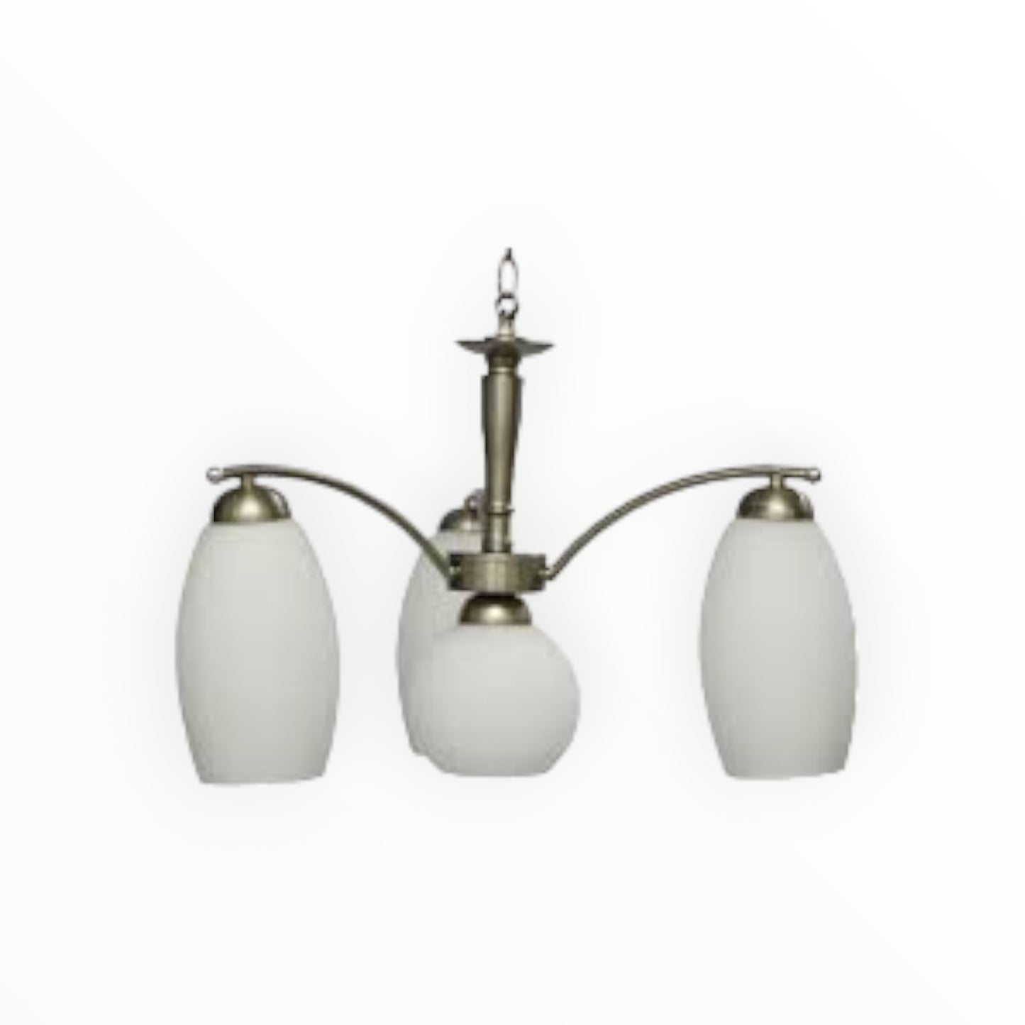 LAMPARA DECORATIVA 4 ELEMENTOS COLOR BLANCO 4008-4