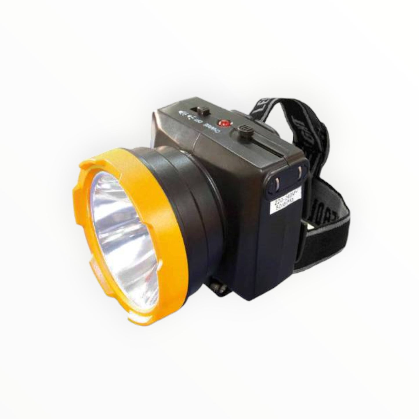 LINTERNA FRONTAL RECARGABLE 3W NEGRO OP-5032