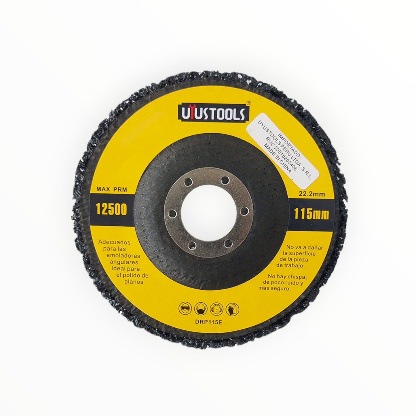 DISCO RAPID STRIP REMOVEDOR PINTURA P/ESMERIL 4-1/2" DRP115E