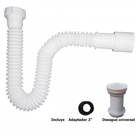 TRAMPA CORRUGADA 1-1/4" - 1-1/2" (BOLSA)