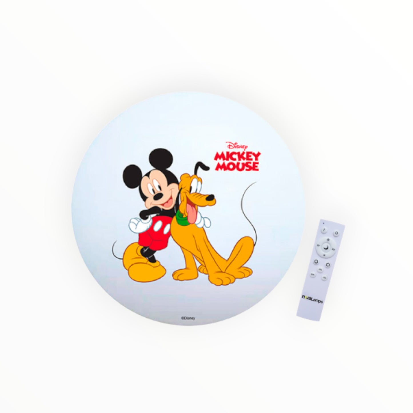 PANEL PLAFON INFANTIL MICKEY Y PLUTO 24W 6500K L/BLANCA