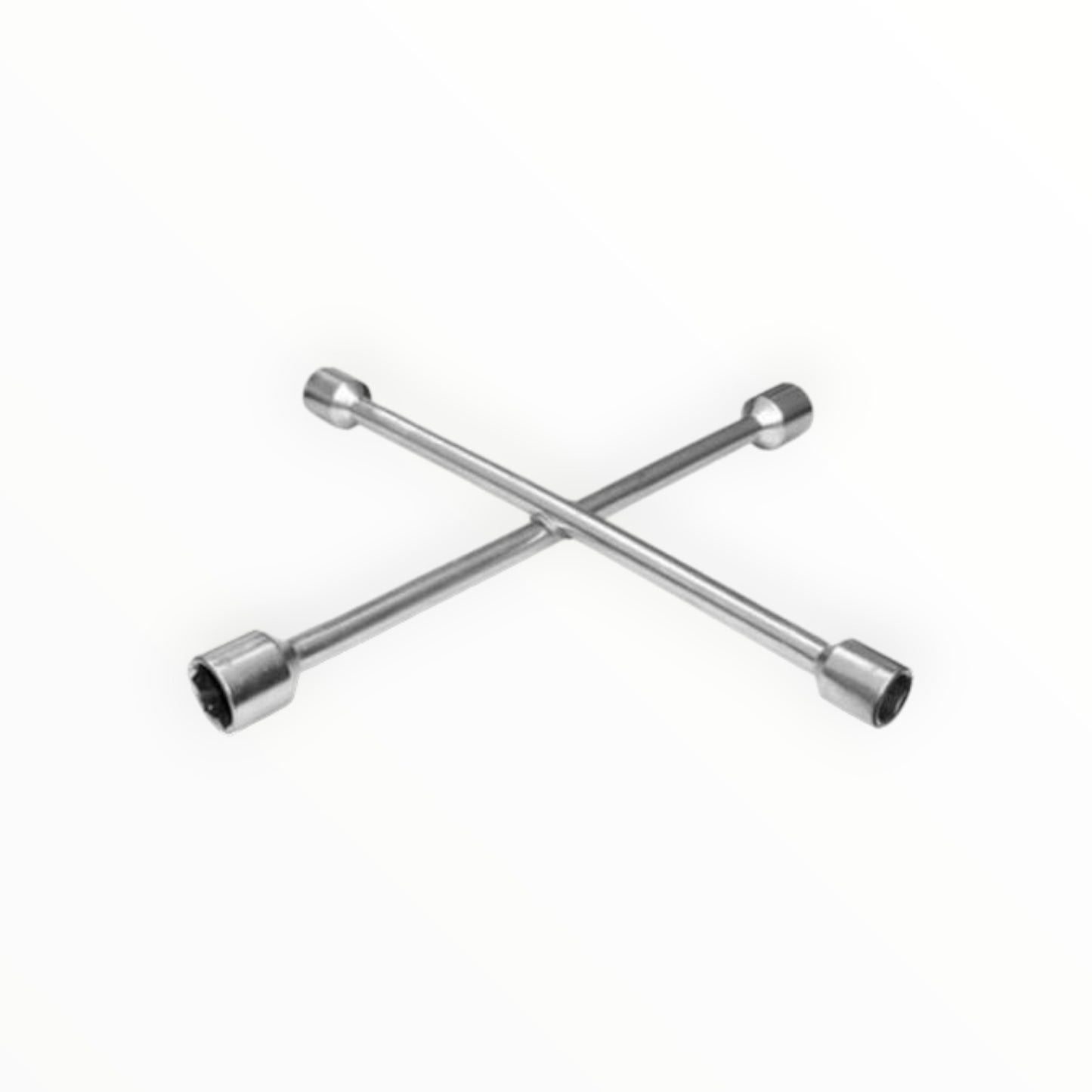 LLAVE CRUZ CROMADO 14"