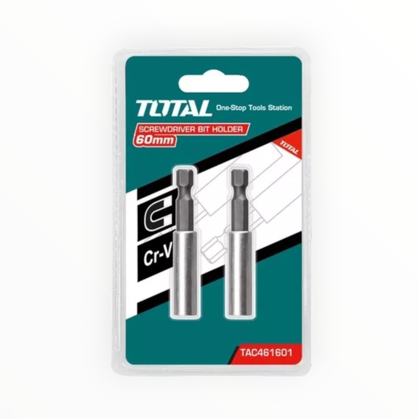 PUNTAS ADAPTADORES 1/4" 2PZA TAC461601 (49T0T)