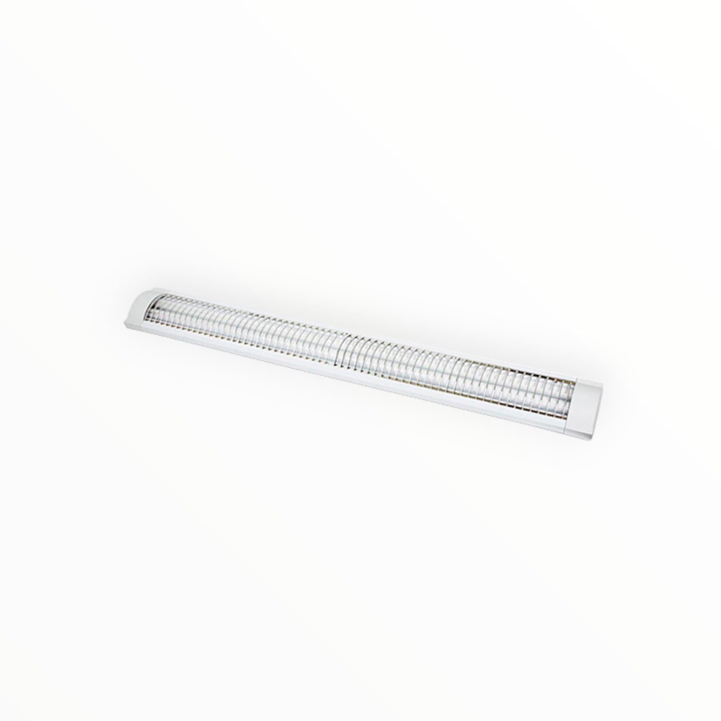 PORTAFLUORESCENTE LED 2X18W REJILLA IP22