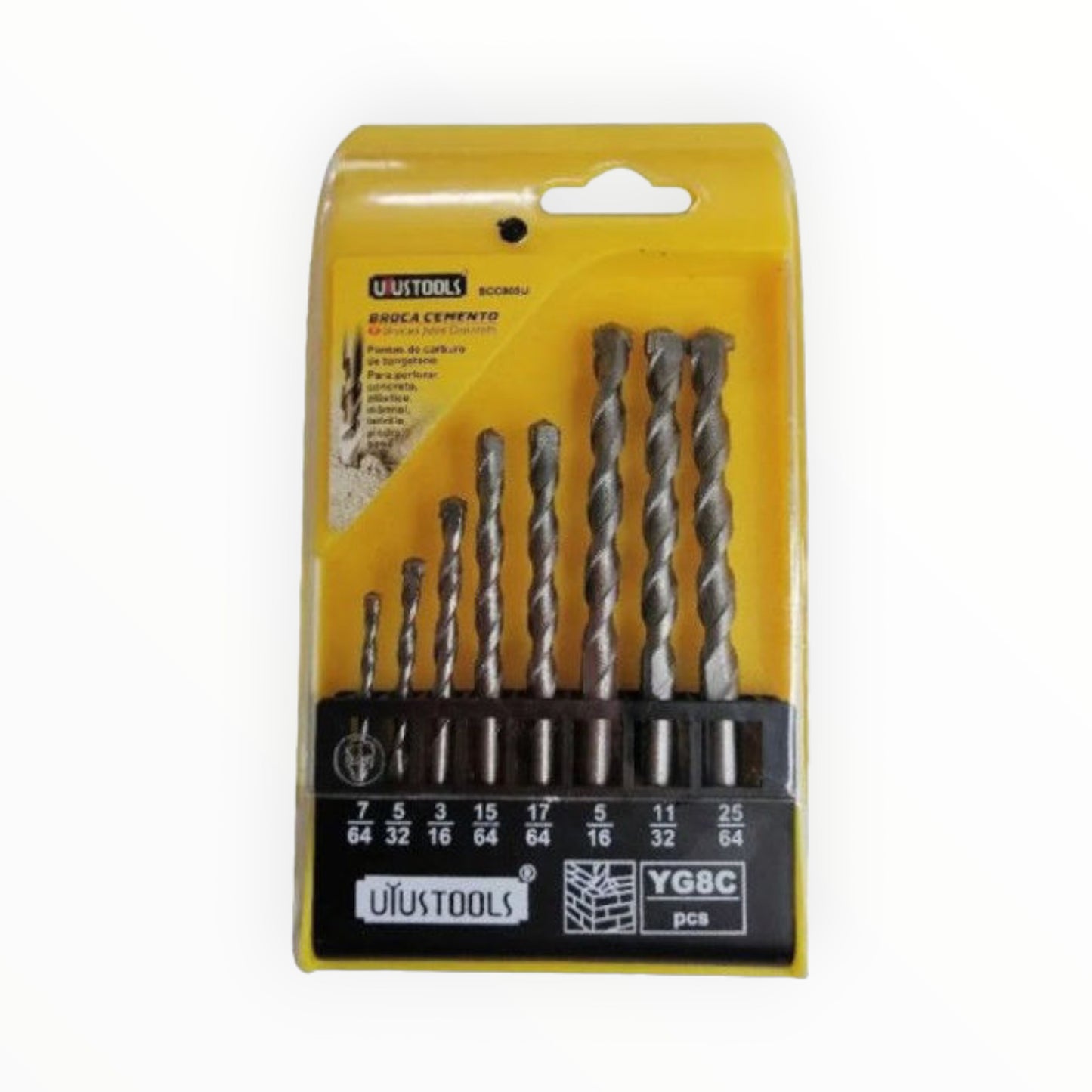 BROCA CONCRETO 8PZA BCC805U