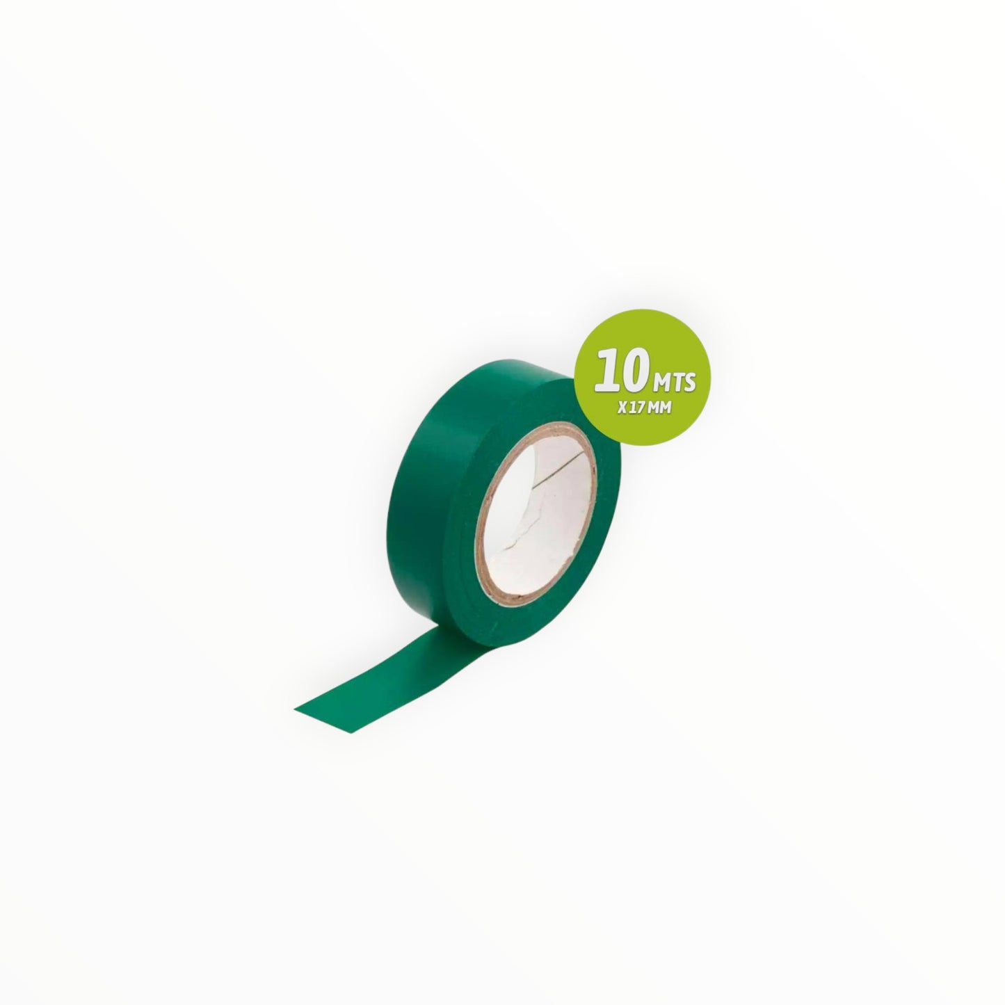 CINTA AISLANTE 10MTS VERDE