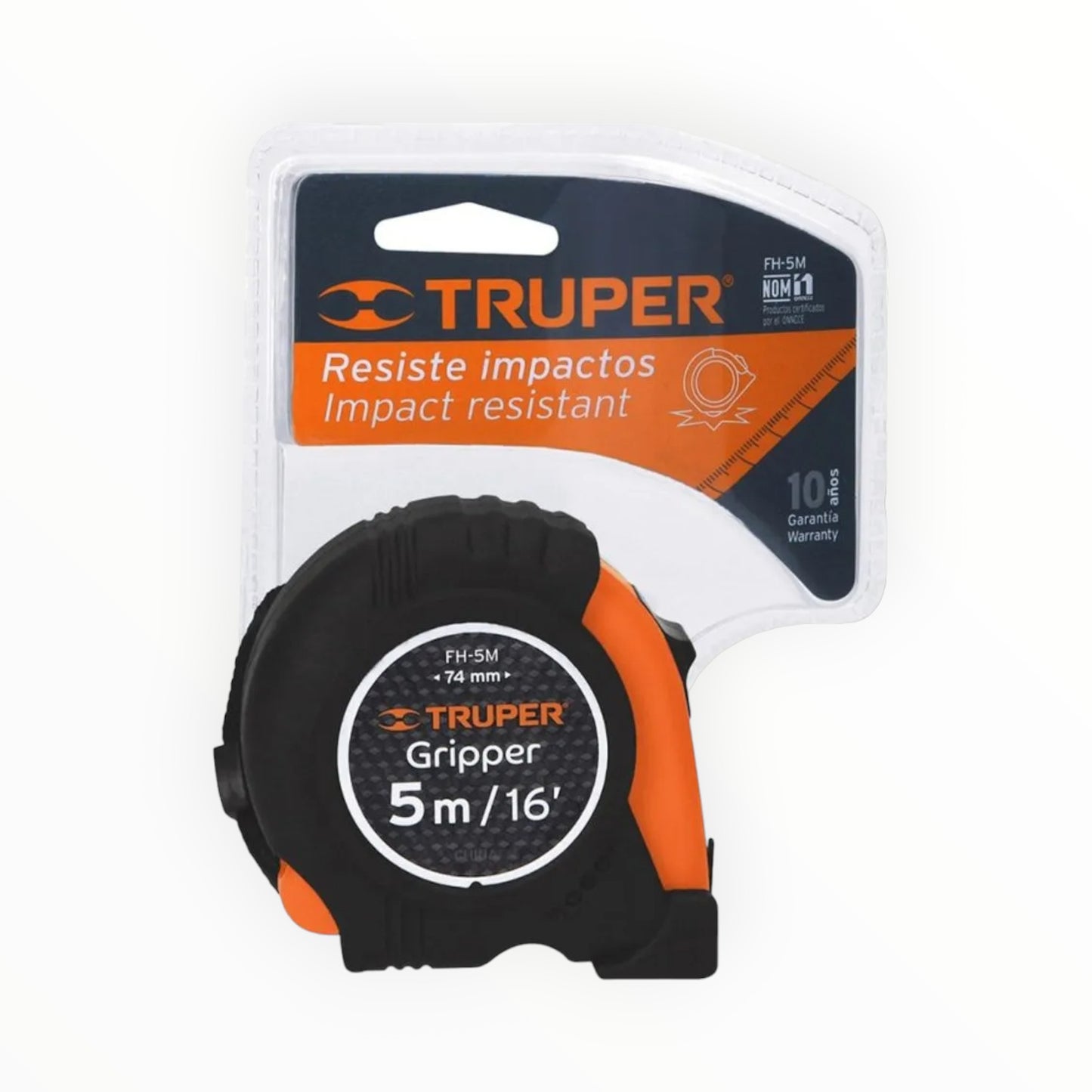 WINCHA GRIPPER 5MTS C/FORRO 14578