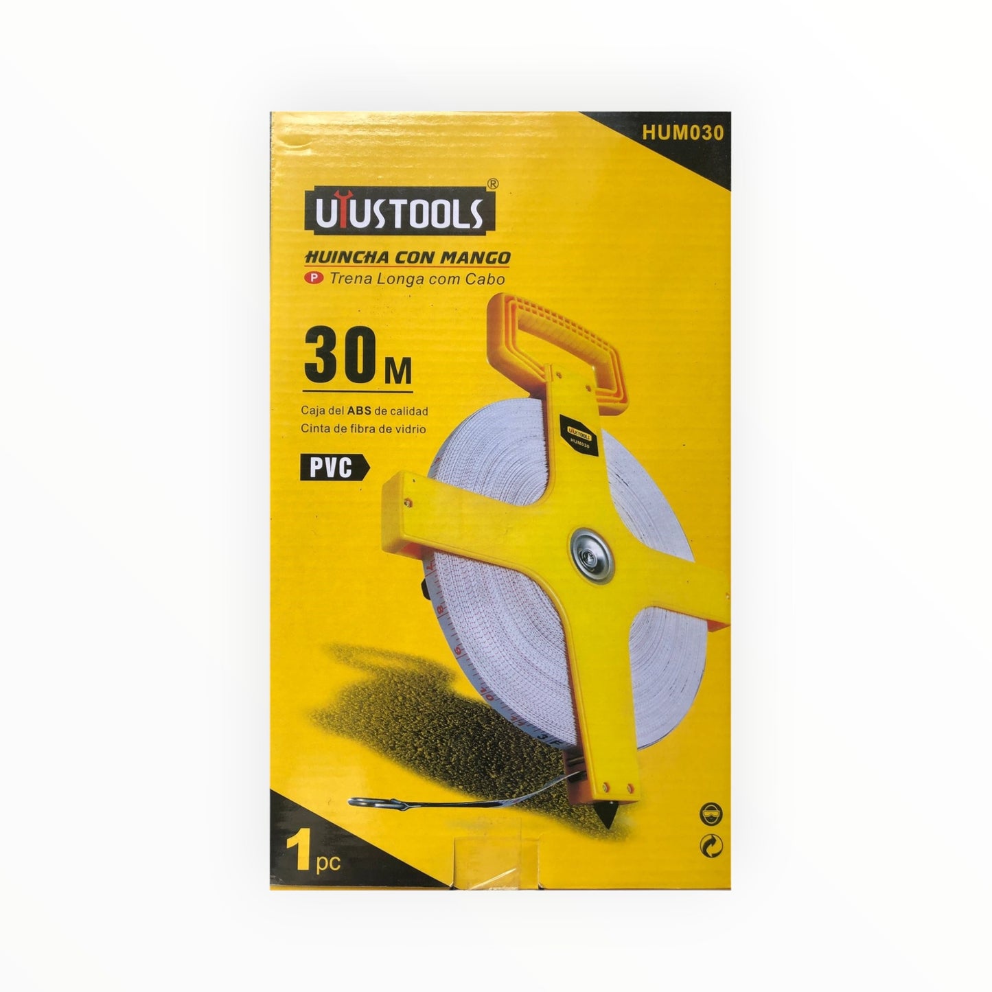 WINCHA PLASTICA C/ASA 30MTS HUM030