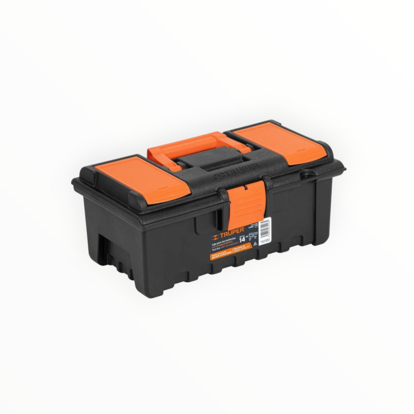 CAJA HERRAMIENTAS 14" NARANJA 19854