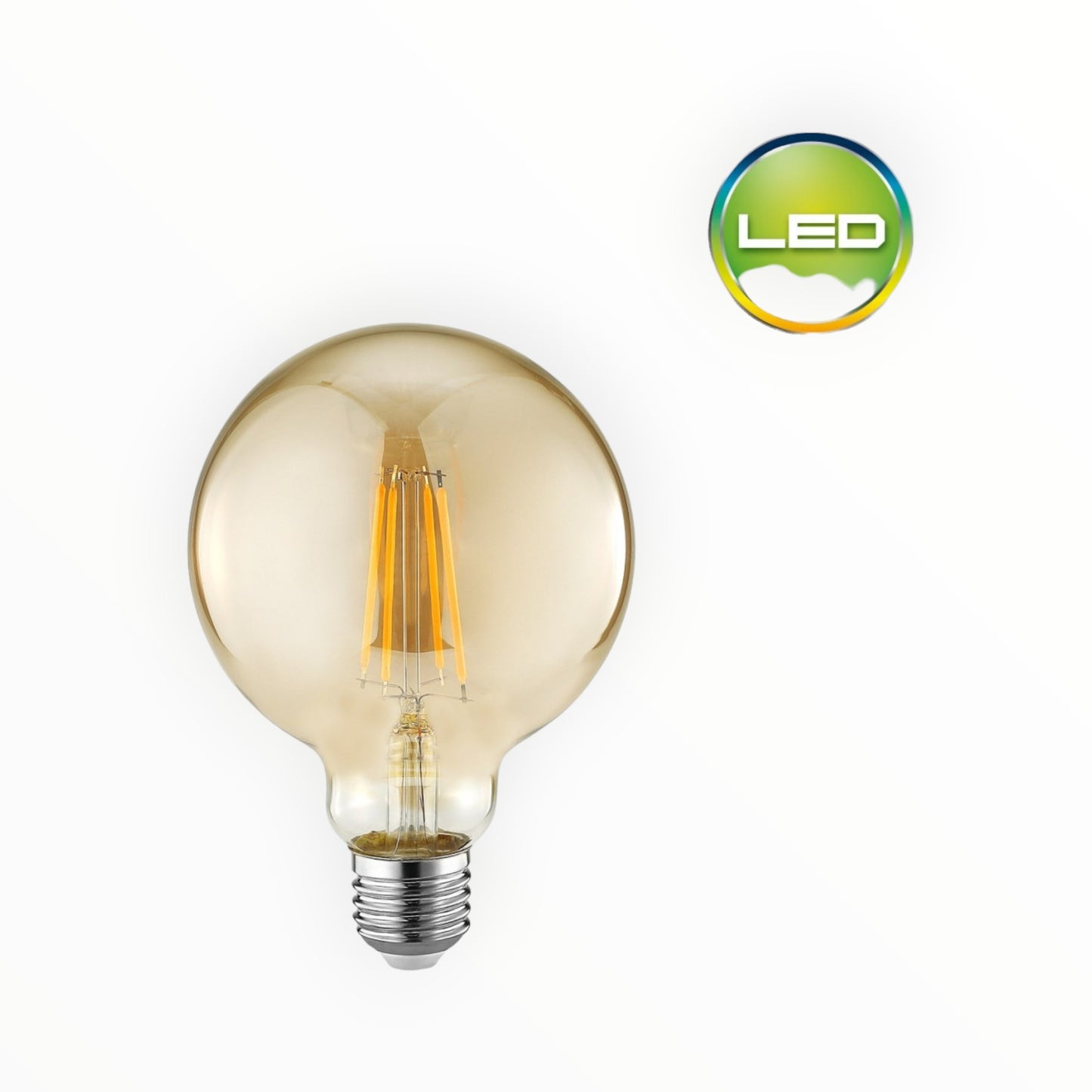 FOCO GLOBO FILAMENTO 7W L/CALIDA G95 CHICO 52-G95