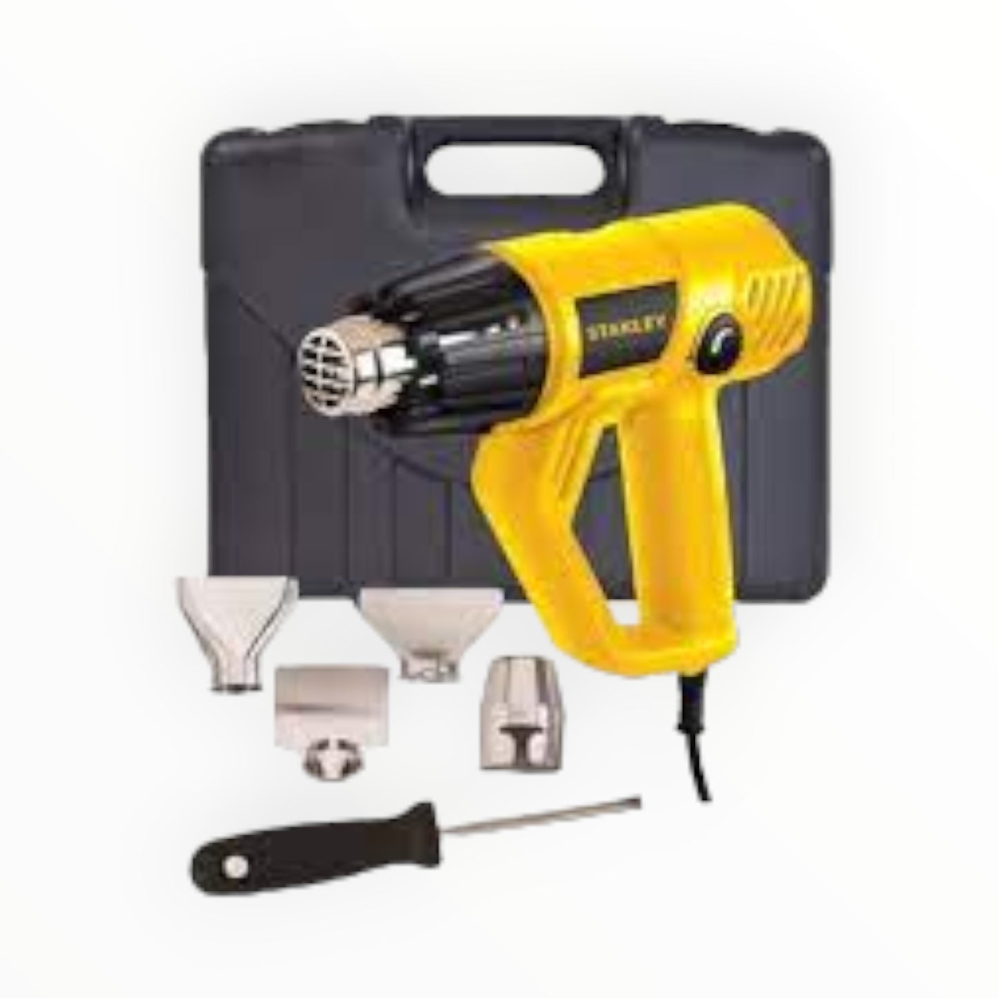 PISTOLA CALOR 1800W + MALETA/ 5 ACCESORIOS STXH2000K