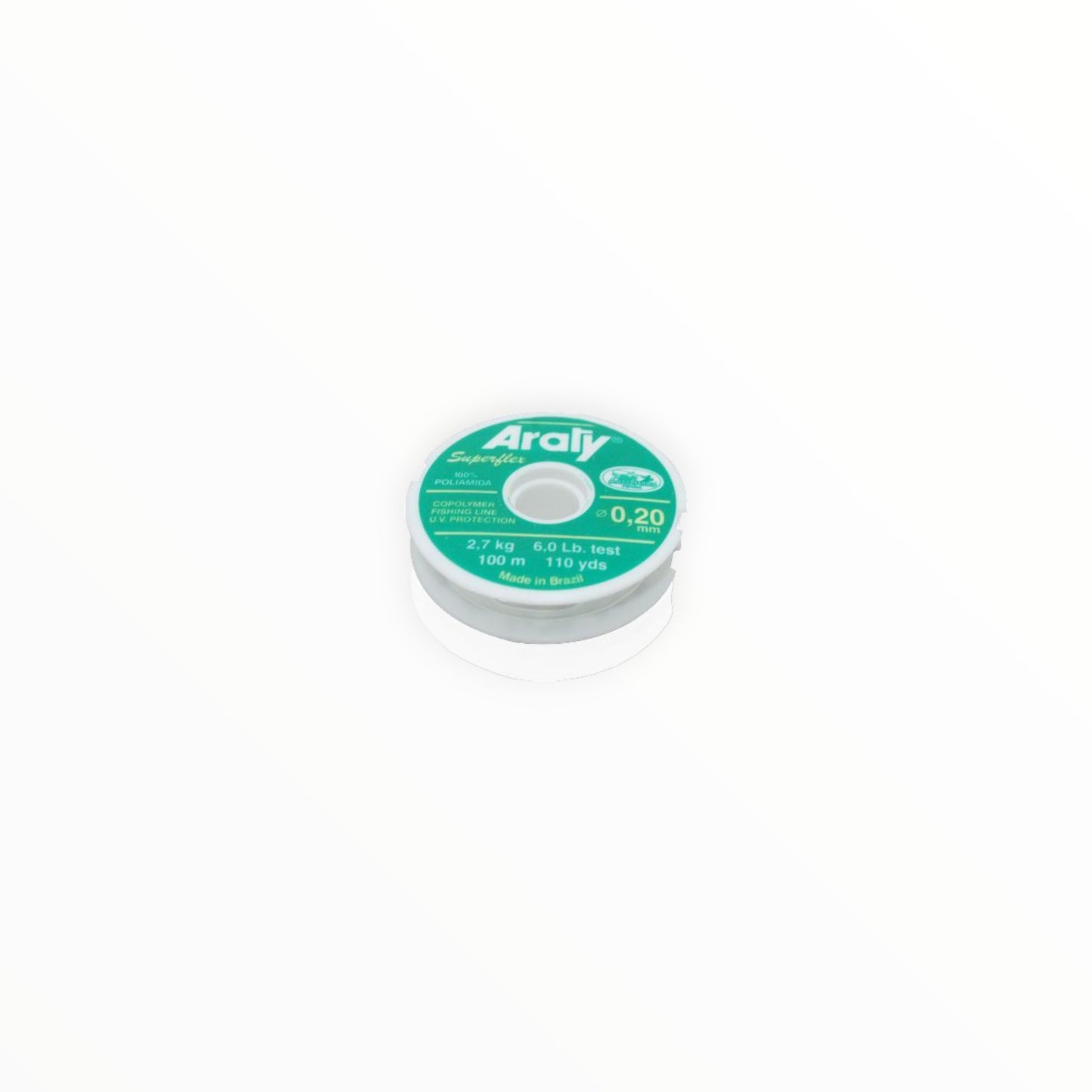 HILO PESCAR VERDE 0.20MM