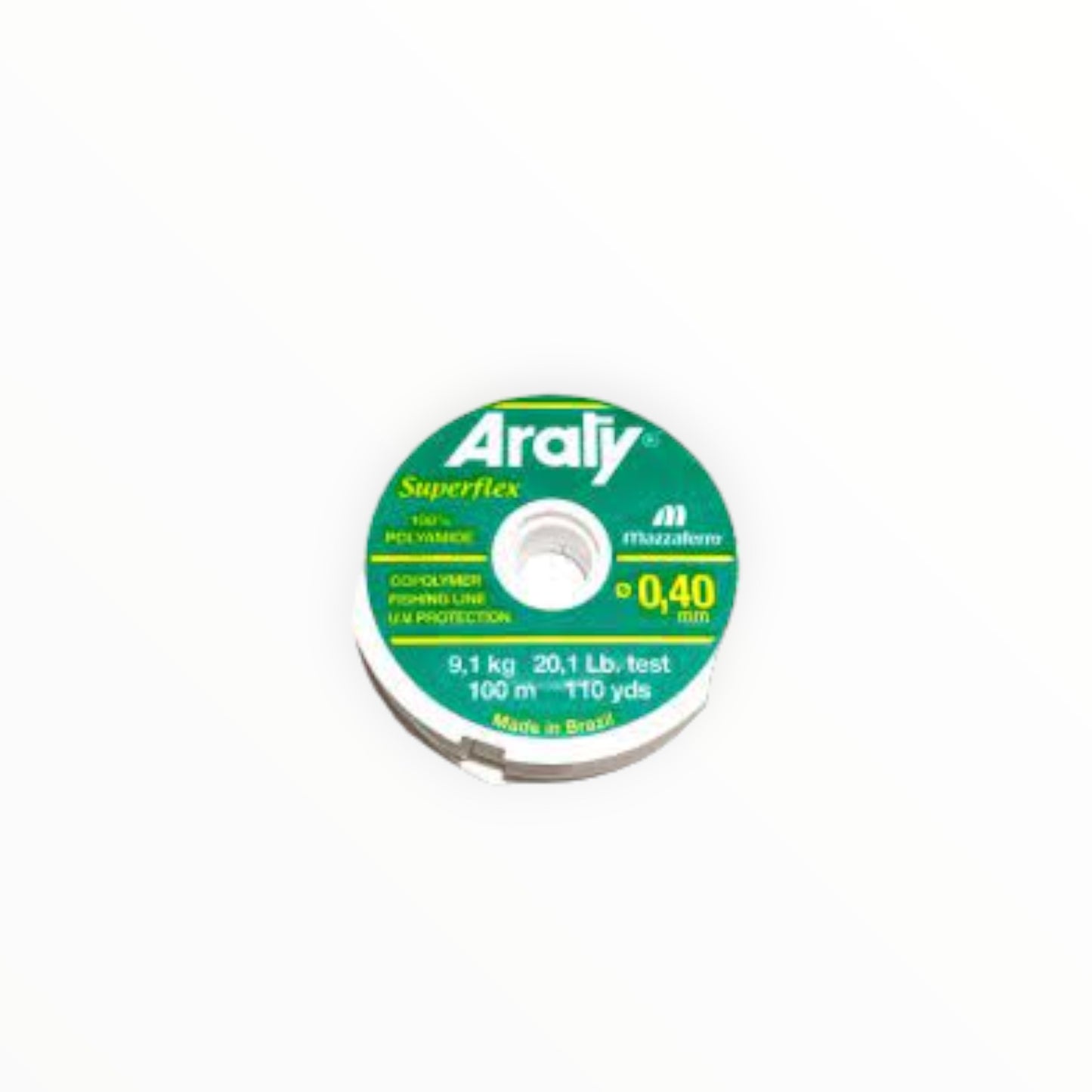 HILO PESCAR VERDE 0.40MM