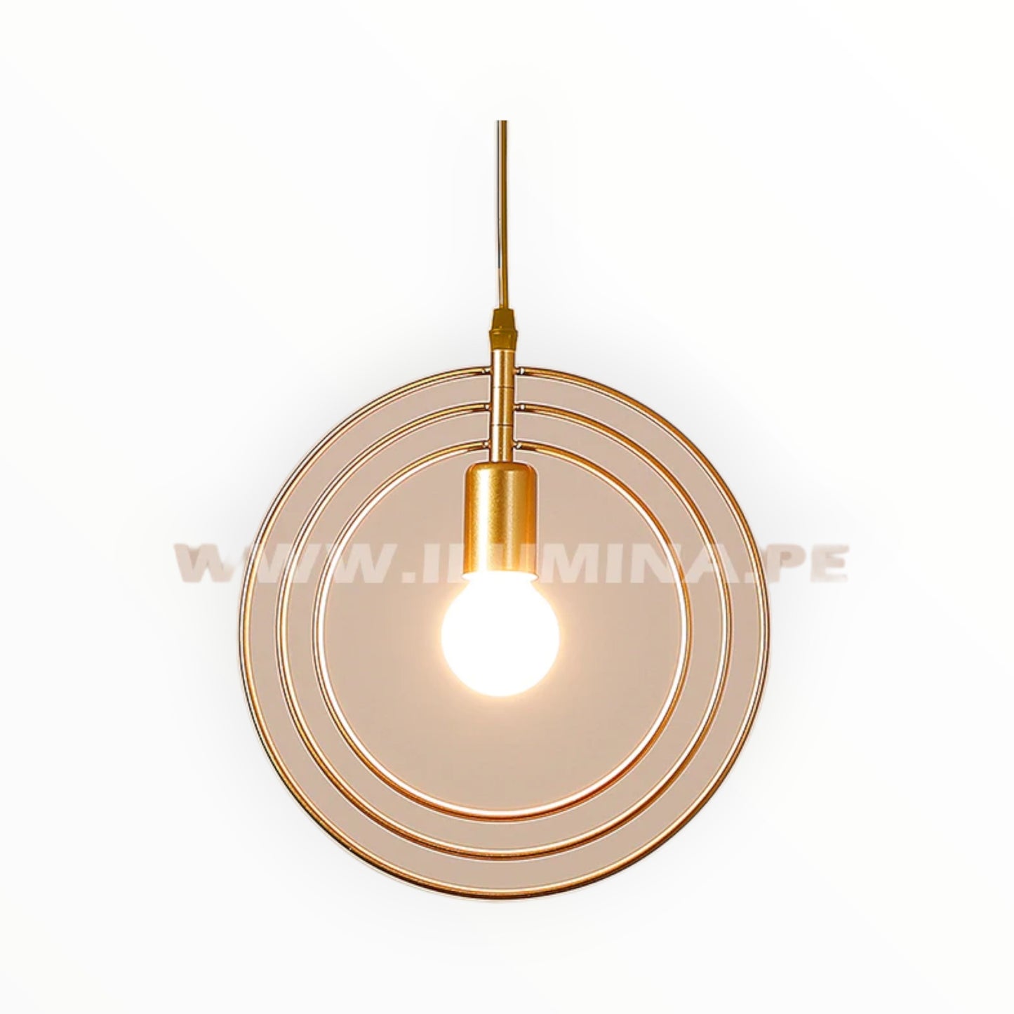 LAMPARA DE TECHO 3282-2 DORADO