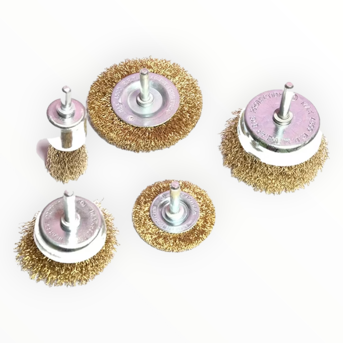 JGO ESCOBILLA P/TALADRO 5PZA KM631 - KAMASA