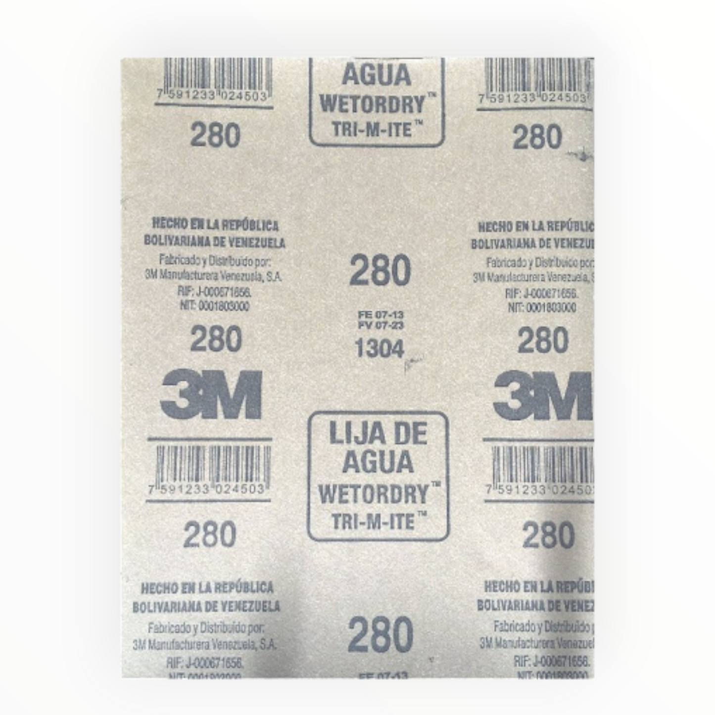LIJA AGUA GR280 - 3M