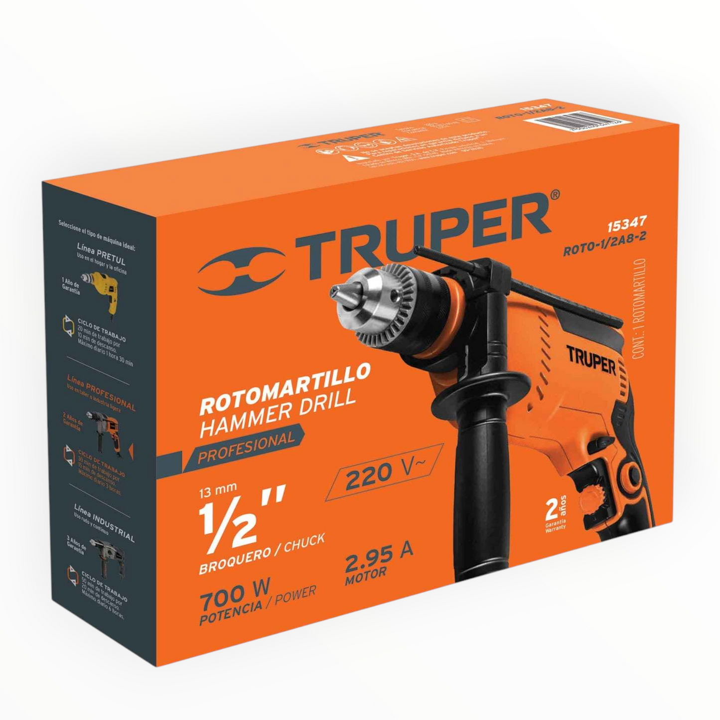 TALADRO ROTOMARTILLO 700W 15347