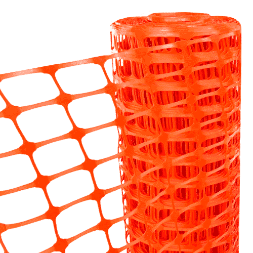 MALLA SEGURIDAD NARANJA 45MTS