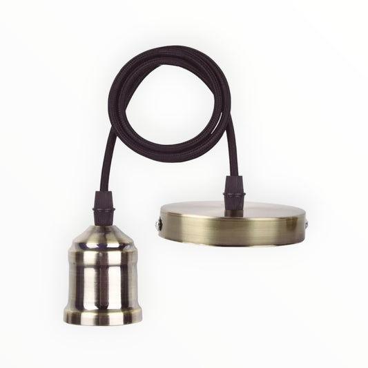 LAMPARA DE TECHO DROP PENDULUM BRONCE K1232-1