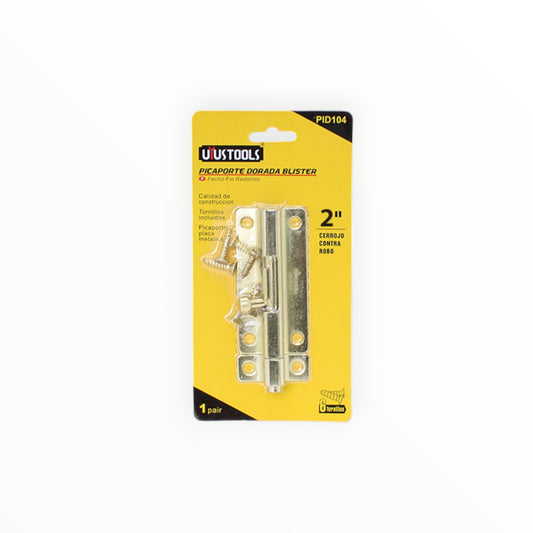 PICAPORTE DORADA 2" PID102