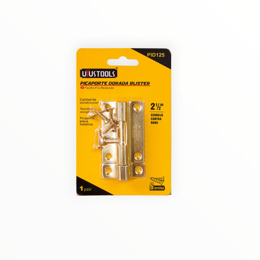 PICAPORTE DORADA 2-1/2" PID125