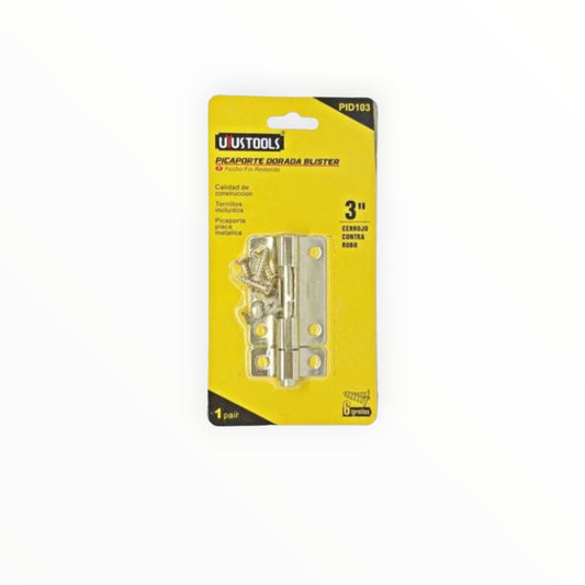 PICAPORTE DORADA 3" PID103