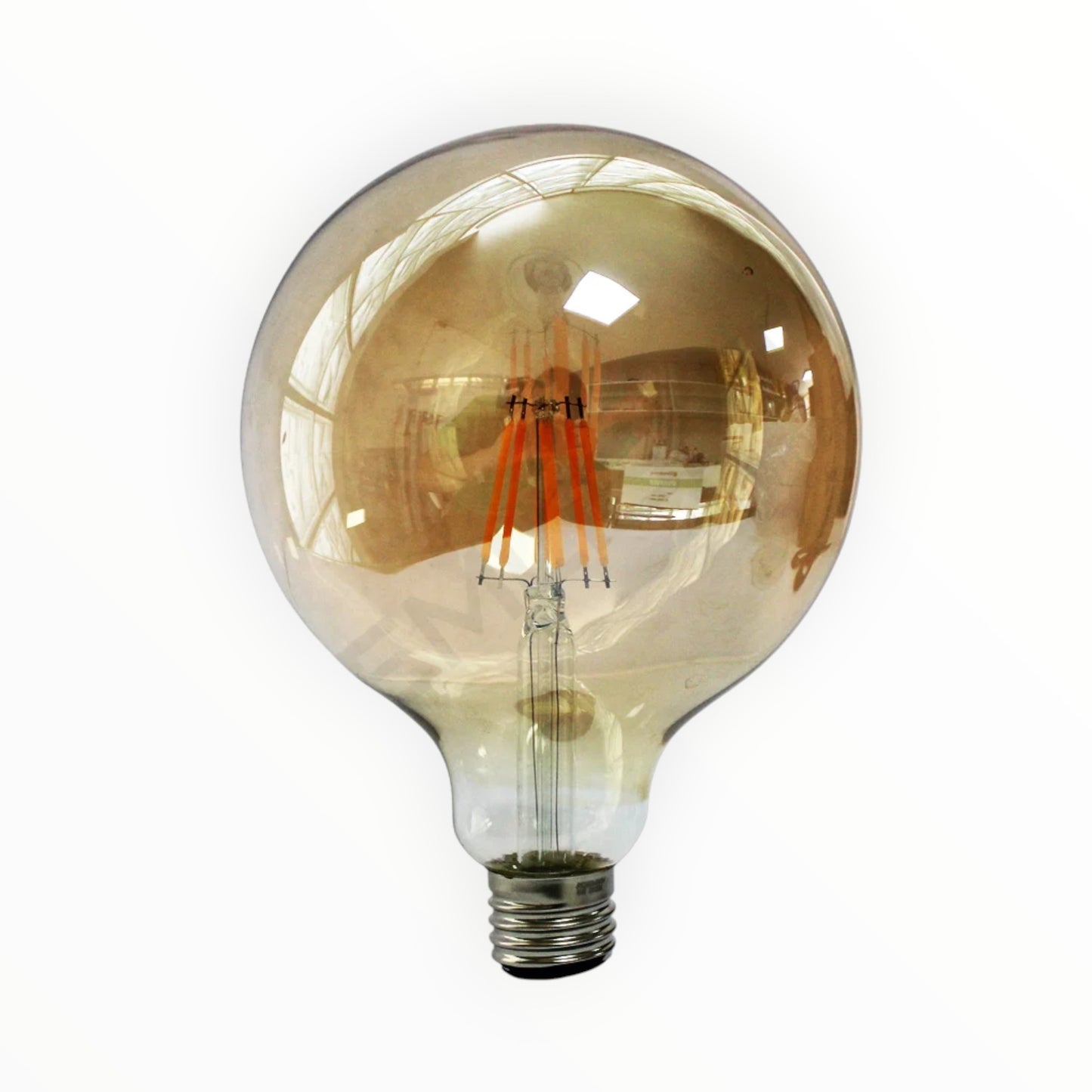 FOCO LED VINTAGE ZS125 8W DIAMANTE AMBER E-27