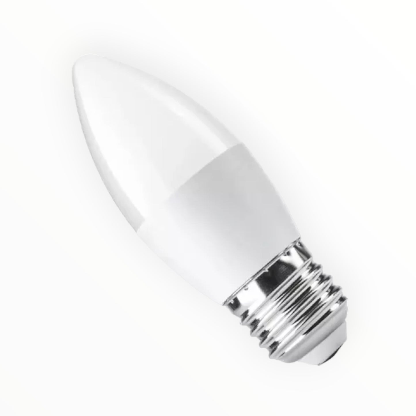 FOCO VELA LED 5W FLAMA E-14 L/BLANCA