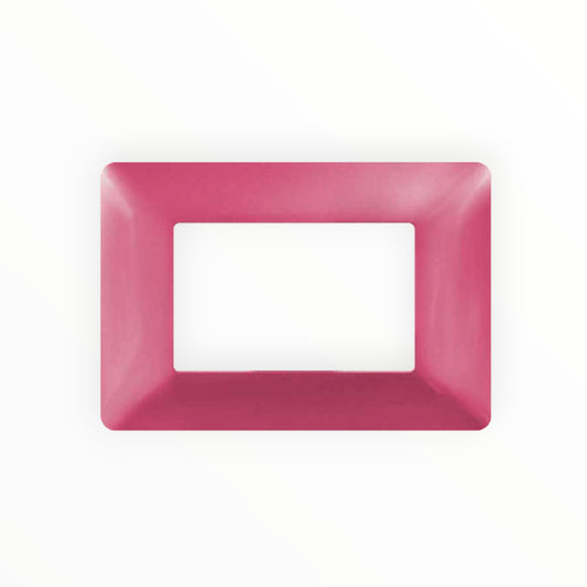 PLACA DOBLE FUCSIA