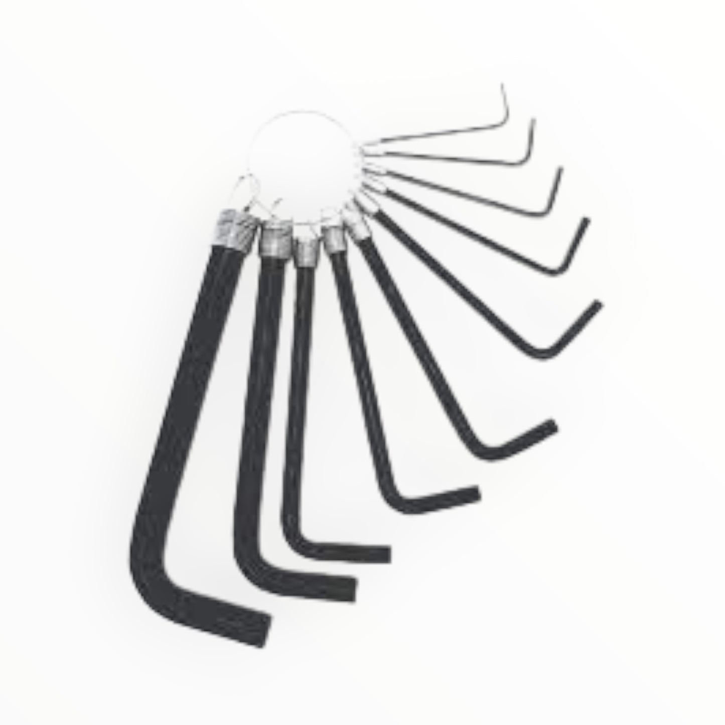 LLAVE ALLEN NEGRO 10PZA KM1116