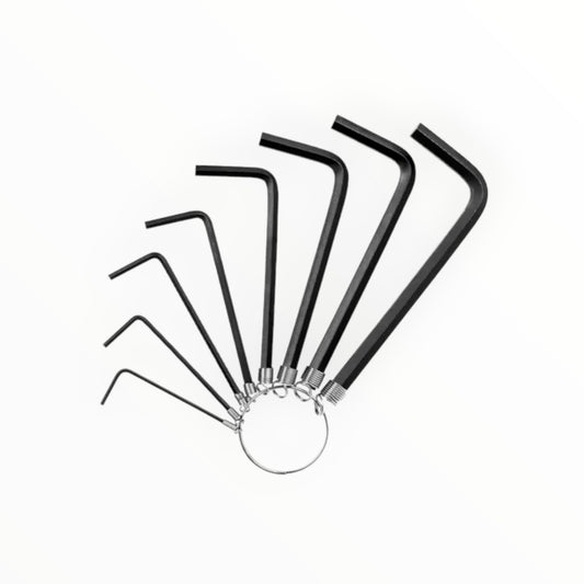 LLAVE ALLEN NEGRO 8PZA KM1115