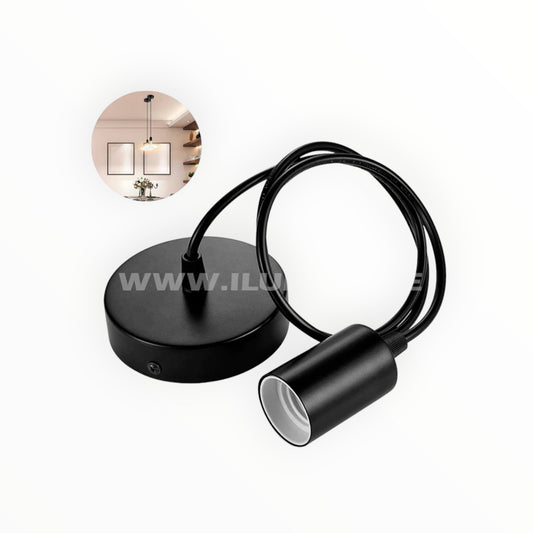 SOCKET DECORATIVO NEGRO SPRING LP-562