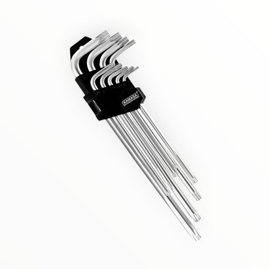 LLAVE ALLEN TORX LARGO 9PZA KM067