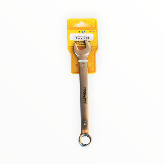 LLAVE MIXTA COMB 14MM CR-V SATINADO YOV914