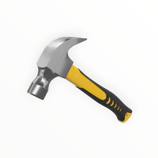 MARTILLO M/GOMA AMARILLO/NEGRO 29MM
