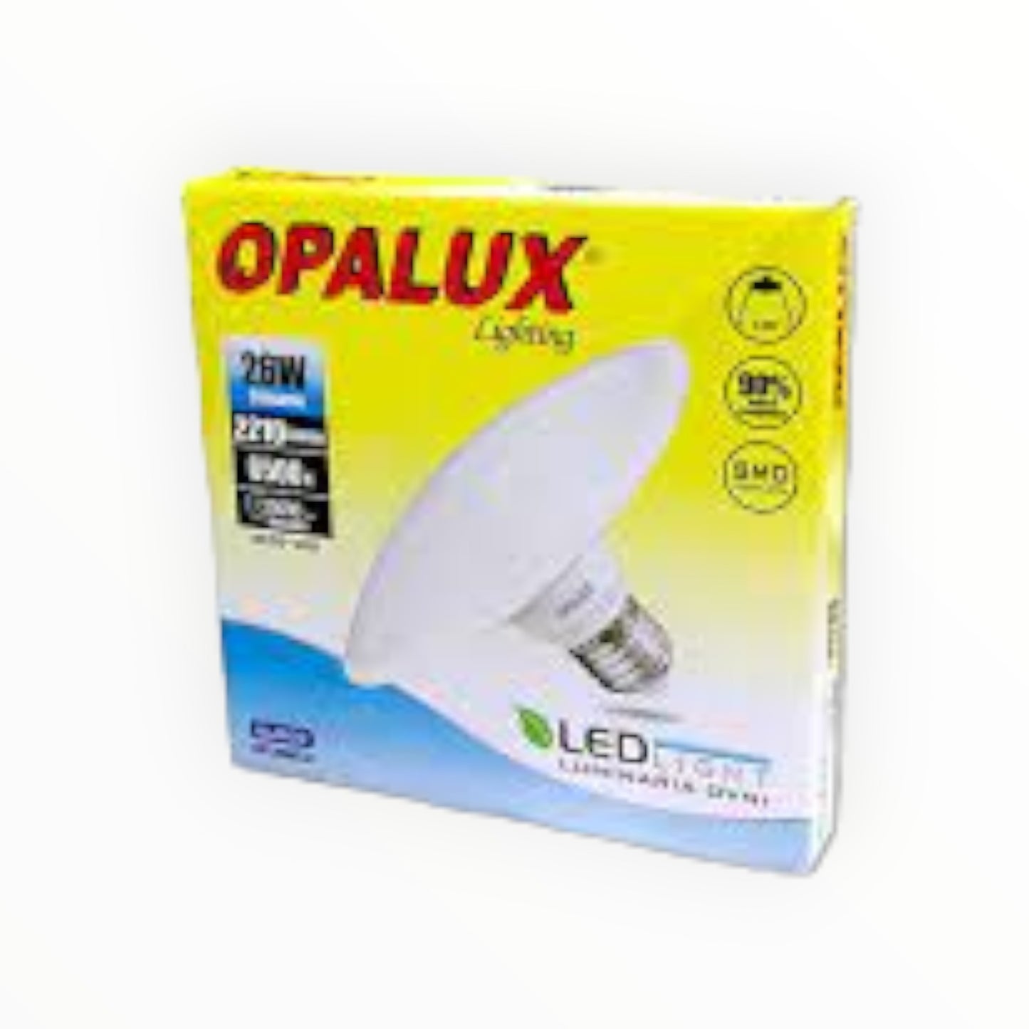 FOCO LAMPARA LED OVNI 26W L/BLANCA 120° OP-26WCD