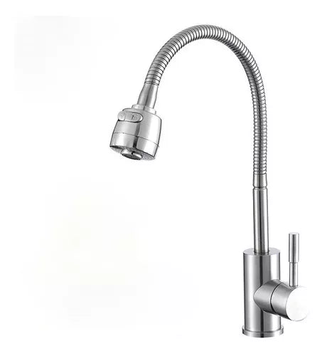 LLAVE COCINA FLEXIBLE P/PARED PESADO FY-3128