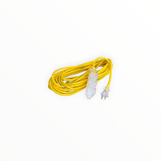 EXTENSION AMARILLO 05MTS C/LUZ NEON