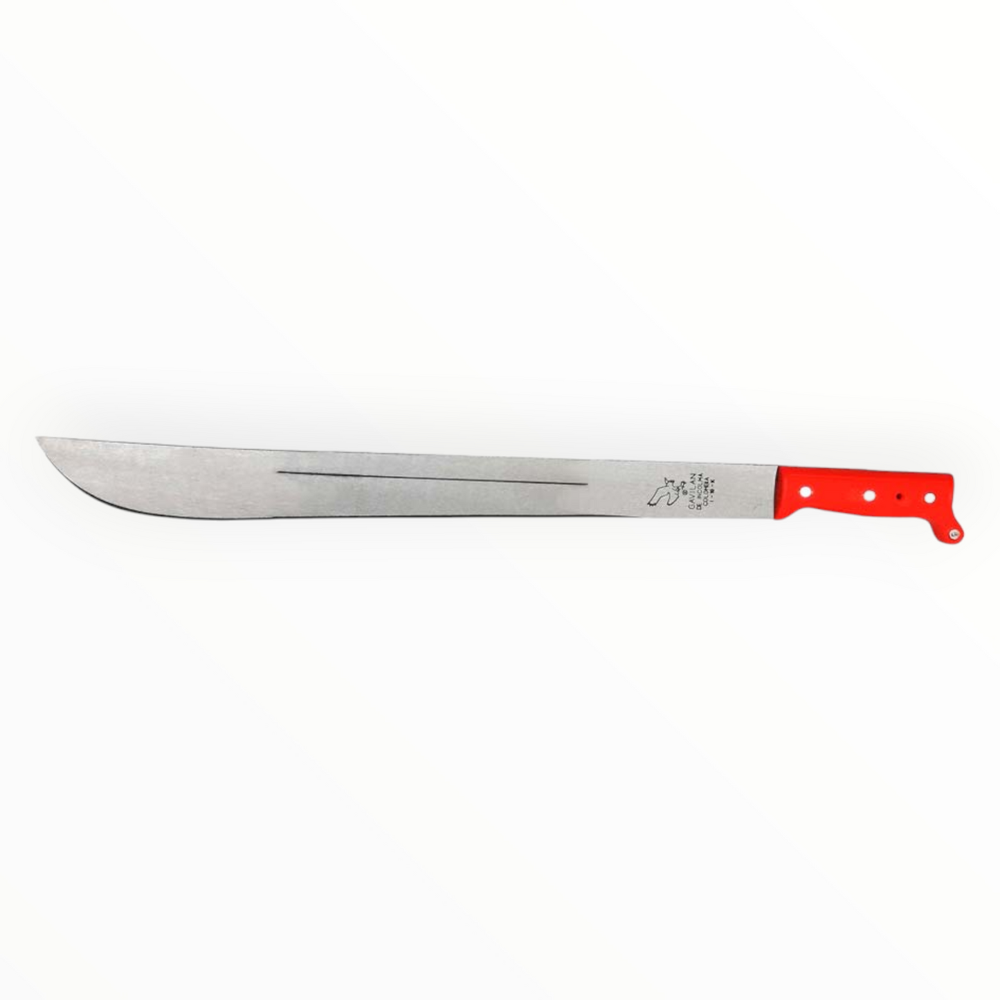 MACHETE M/PLASTICO 22" C/LIMA 6" M/NARANJA