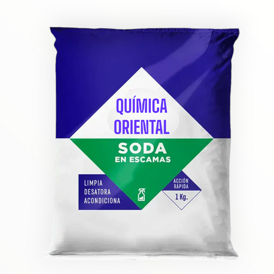 SODA CAUSTICA SOLIDO ESCAMAS 1KG